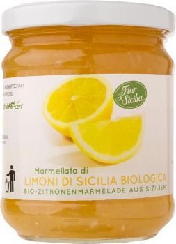 BIO Zitronenmarmelade aus Sizilien, 240 g