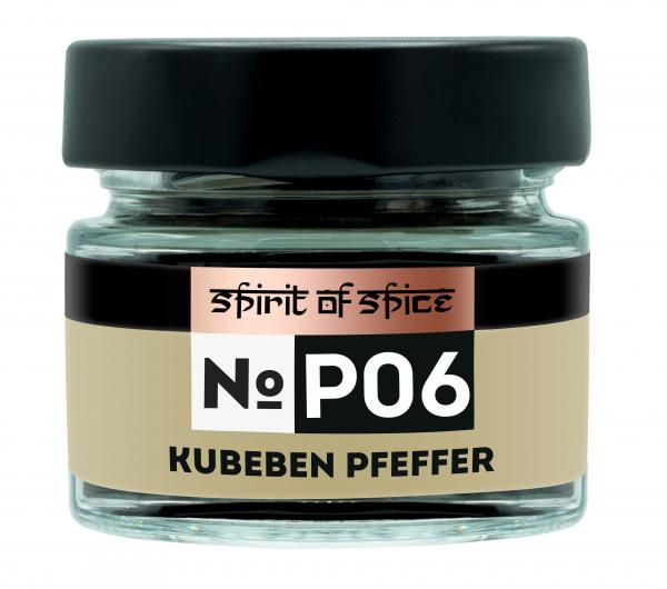 Kubebenpfeffer Glas