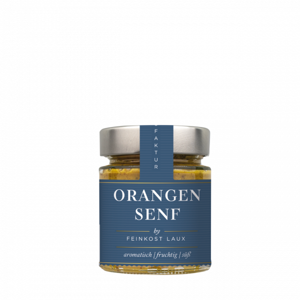 Orangen Senf 130 ml