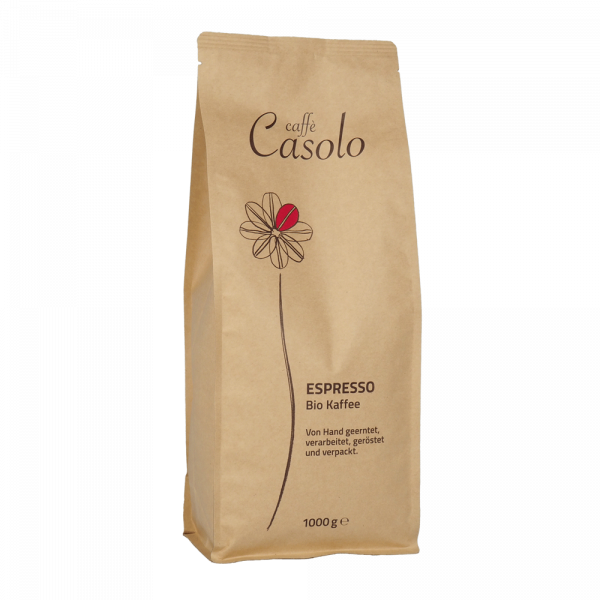 CASOLO BIO Espresso *gemahlen*, 1 kg